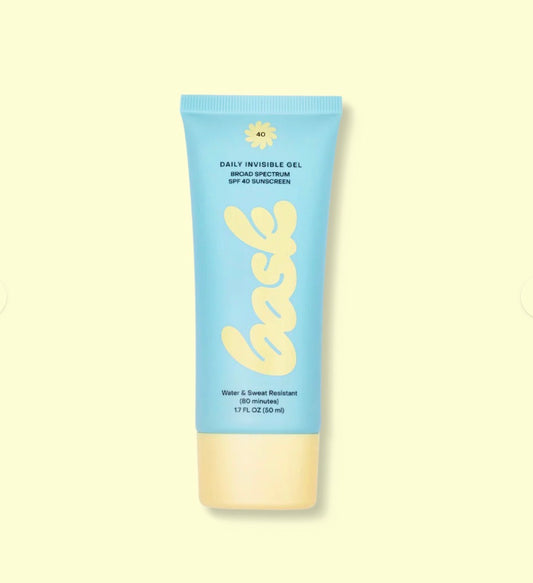 Bask Daily Invisible Gel SPF 40 Sunscreen