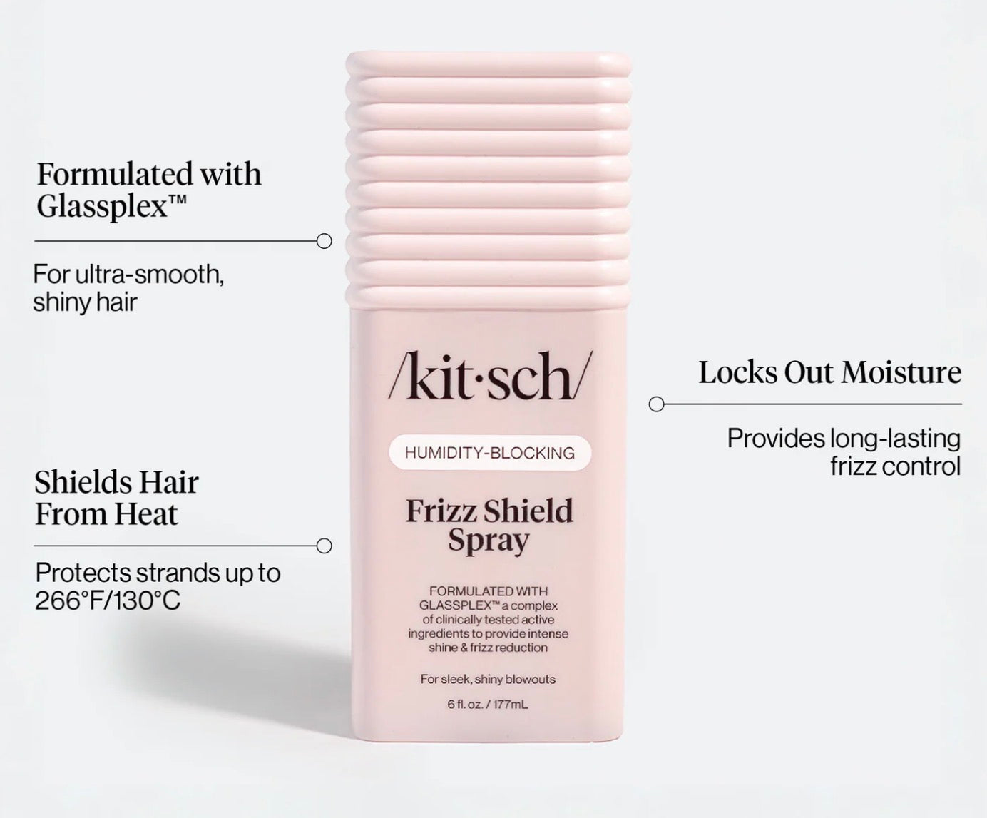 Kitsch Humidity Blocking Frizz Shield Spray