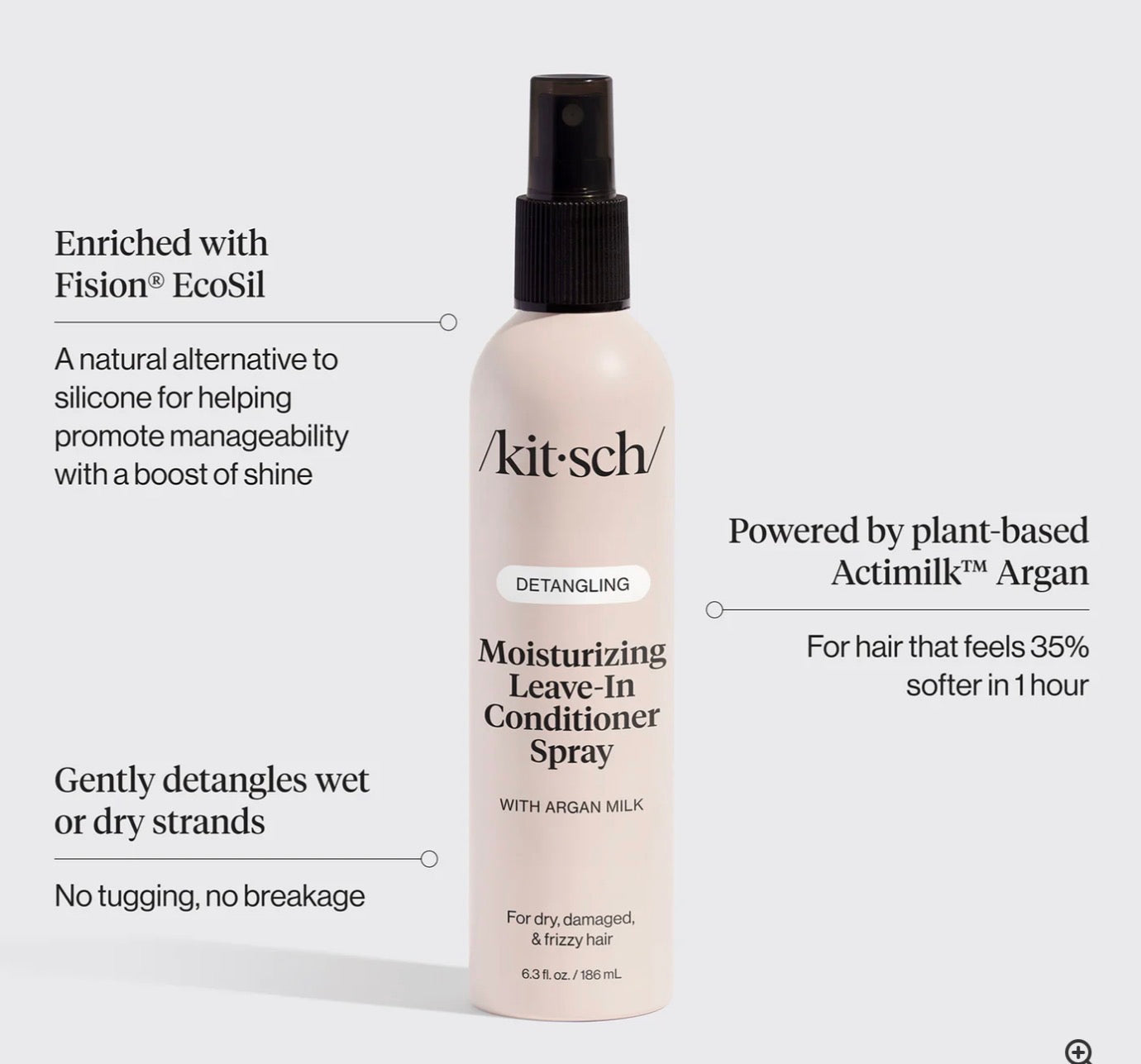 Kitsch Moisturizing Argan Milk Leave-In Conditioner