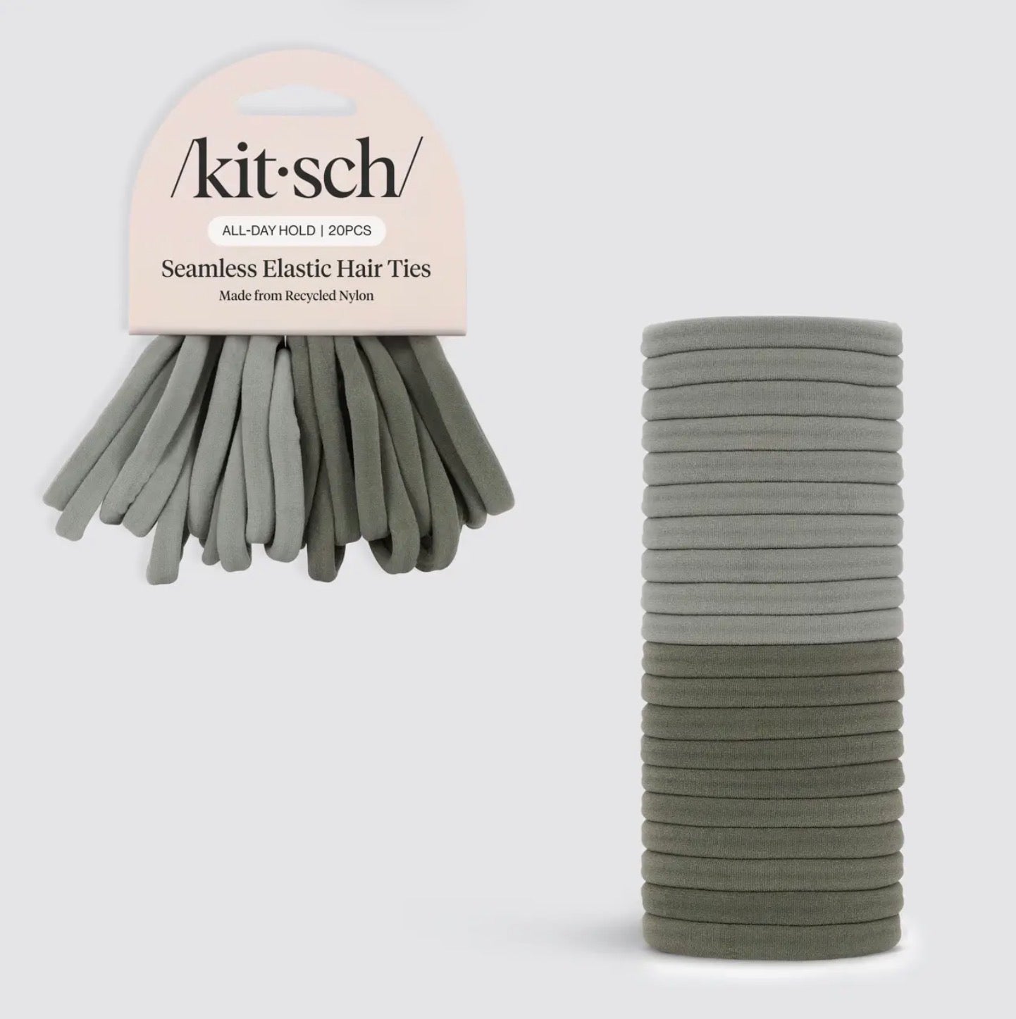 Kitsch Eco-Friendly Nylon Elastics 20pc Set
